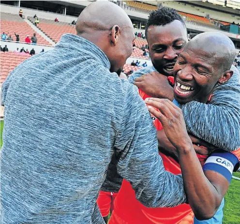  ?? Picture: Gallo Images ?? Jabu Maluleke, 36, didn’t get everything he wanted but he is happy with his distinguis­hed career at Polokwane City.