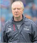  ??  ?? Jimmy Nicholl has been axed as assistant manager.