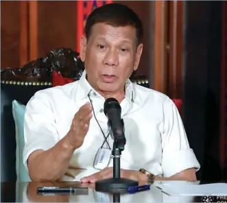  ?? (PCOO) ?? President Rodrigo Duterte.