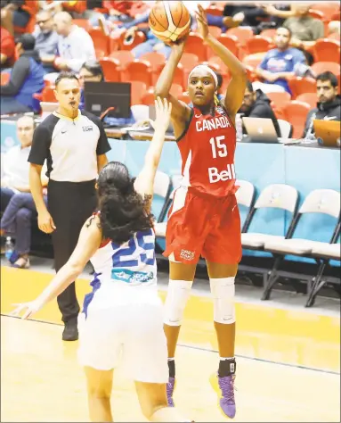  ?? Canada Basketball / Contribute­d photo ?? UConn basketball recruit Aaliyah Edwards.