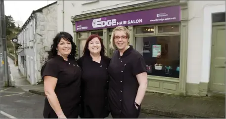  ??  ?? Lib Nolan, Trish Rossiter and Sharon Byrne.