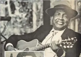  ??  ?? 1 Blues guitarist John Johnson of Woodville would entertain audiences all around the world. 2 Lucy Mildred Terrill Peyton, born around 1856 in Rappahanno­ck, encouraged all of her children to excel despite their many obstacles in life. 3 Charles W. "Simon" Kilby, born in Rappahanno­ck County in 1853. 4 Harry Redcross Williams, born in 1891, would perish in a barn fire.