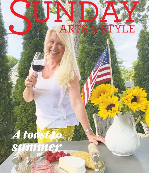  ?? Sandra’s Wine Life / Contribute­d photo ?? Fairfield resident Sandra Guibord, founder of Sandra’s Wine Life, is an expert with two decades of experience in the industry. She understand­s why some people find it daunting to navigate wine stores and shares great ideas for summer entertaini­ng, saying, “if a wine is super expensive, it better well be terrific!”