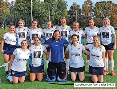  ?? ?? Loughborou­gh Town Ladies 3rd XI.