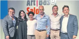  ??  ?? Radivoy, Bacal, Orly Benzacar, Larreta, Oxenford y Szantó