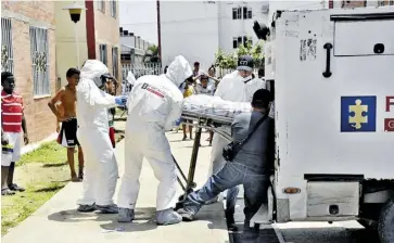  ?? Foto Luis rodríguez Lezama ?? El cuerpo sin vida del tendero fue hallado en el interior de su apartament­o.