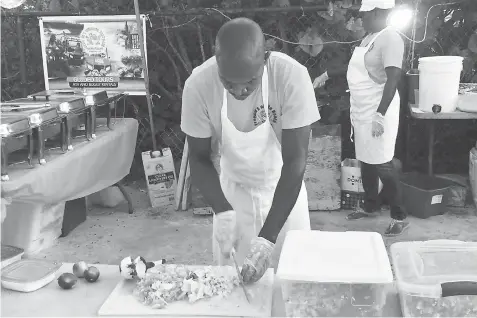  ??  ?? Grace Bay’s Thursday night fish fry in Providenci­ales, or “Provo,” of the Turks and Caicos Islands. — WP-Bloomberg photos