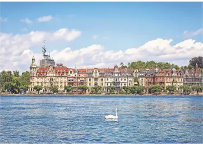  ?? FOTO: GETTY IMAGES/KARP5 ?? Konstanz ist Dreh- und Angelpunkt der Region rund um den Bodensee.