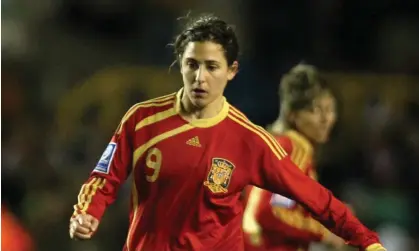  ?? ?? Verónica Boquete playing for Spain against England in 2010. Photograph: Steven Paston/Action Images/Reuters