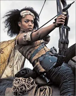 ?? LUCASFILM/WALT DISNEY PICTURES ?? Naomi Ackie stars as Jannah in “Star Wars: The Rise of Skywalker,” in theaters Dec. 20.