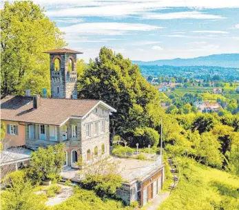  ?? FOTO: CHRISTIAN FLEMMING ?? Noch steht nicht fest, wie das Hoyerbergs­chlössle künftig genutzt werden soll.