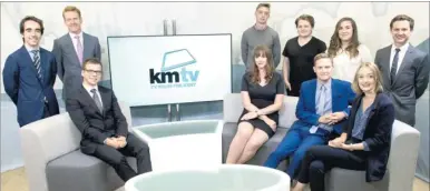  ??  ?? The KMTV news team will be bringing you Kent stories for the people of Kent