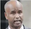  ??  ?? Immigratio­n Minister Ahmed Hussen: “Bringing a newcomer to Canada is half of the job.”