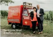  ??  ?? Die Gründer Birgit & Norbert Szigeti.