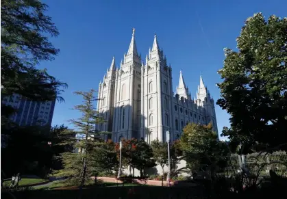  ?? Photograph: Rick Bowmer/AP ?? Some experts say it is unlikely that the LDS church will face more scrutiny because the organizati­on is so politicall­y powerful.