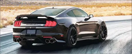  ?? ?? The Shelby Mustang King of the Road will be available at an estimated price of R4.4 million.