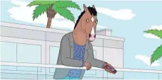  ??  ?? “BoJack Horseman” blends the absurd with the profound. NETFLIX