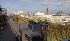  ??  ?? Amplitude’s Paris HQ offers views of the city. “Paris is a great hub, but there are quite a few hubs,” de Waubert de Genlis says. “The government here is helping a lot, basically, [offering] great grants, and doing everything they can to help us reduce...