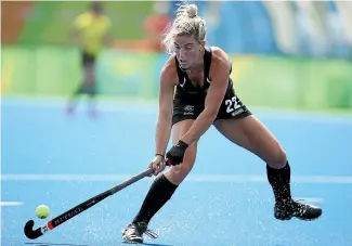  ?? GETTY IMAGES ?? Gemma McCaw will play her first game for the Black Sticks in four years today as she eyes the Tokyo Olympics.