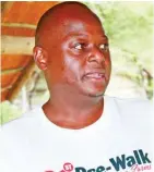  ?? ?? THANKFUL: The Voice Managing Director, Gomolemo Marc Kasale