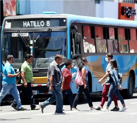  ?? JoHn DUrÁn ?? Imagen captada la mañana de este sábado en el centro de San José.