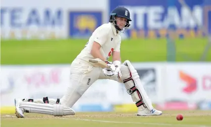  ?? Photograph: Sri Lanka Cricket ?? England’s Test captain Joe Root says ruthlessne­ss is ‘something we want to be associated with’.