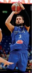  ??  ?? Cecchino Marco Belinelli, 26 punti