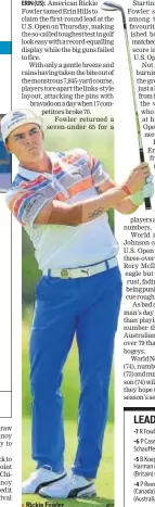  ?? AFP ?? Rickie Fowler.