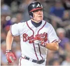  ?? DANIEL SHIREY/USA TODAY SPORTS ?? Chipper Jones will be the sixth Braves player or manager to join the Hall since 2014.
