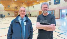  ?? ?? Orkney councillor­s James Stockan and Steven Heddle.