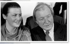  ??  ?? long time coming: Máire Geoghegan Quinn, the second ever female Cabinet minister, with Charlie Haughey in 1984