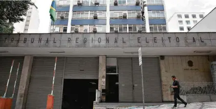  ?? Reprodução ?? Sede do Tribunal Regional Eleitoral de São Paulo, que destacou servidores para votação em associação em novembro