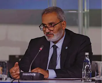  ?? DR ?? Haithan Al Ghais está em Luanda a participar da Conferênci­a “Angola Petróleo e Gás 2022”