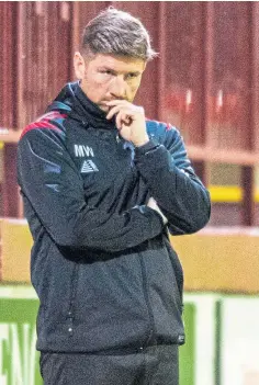  ??  ?? Manager Mark Wilson has been sacked by Brechin City.