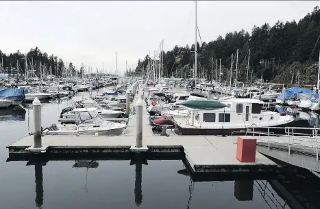  ?? NICK PROCAYLO ?? A woman who fell into the water after stepping on a board between two docks at a West Vancouver marina has been awarded $22,500 in non-pecuniary damages and $1,045 for physiother­apy expenses.