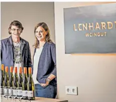  ?? FOTO: WEINGUT LEHNHARDT ?? Die Geschwiste­r Christian und Eva Lehnhardt