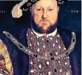  ??  ?? Lost skill: Holbein portrait of Henry VIII