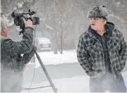  ?? JEFF MCINTOSH / THE CANADIAN PRESS ?? Brandon Blackmore leaves court in Cranbrook, B.C., Friday after he was found guilty of taking a 13-year-old girl into the United States for a sexual purpose in 2004.