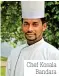  ?? ?? Chef Kosala Bandara