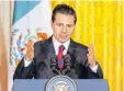  ?? Foto: dpa ?? Plagiatsvo­rwürfe gegen den mexikanisc­hen Präsidente­n Peña Nieto.