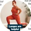  ?? ?? Lunges are helpful