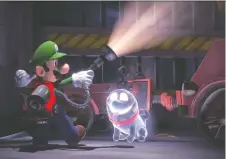  ?? NINTENDO ?? Luigi’s Mansion 3 is fun, but it’s occasional­ly tricky to handle.