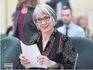  ?? JUSTIN TANG THE CANADIAN PRESS ?? Labour Minister Patty Hajdu says the federal government’s new pay equity legislatio­n “will benefit everyone.”