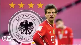  ??  ?? Thomas Müller won his 100th and final Germany cap in 2018.