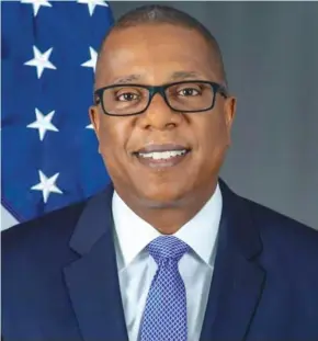  ??  ?? US ambassador to Zimbabwe Brian Nichols