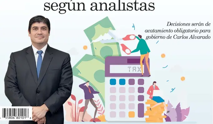  ?? Cortesía-Shuttersto­ck/La República ?? El presidente Carlos Alvarado lanzó una iniciativa de diálogo nacional para resolver los principale­s problemas nacionales.