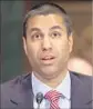  ?? Nicholas Kamm AFP/Getty Images ?? FCC CHIEF Ajit Pai seeks voluntary promises by Internet providers not to block or slow sites.