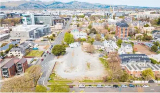  ??  ?? One of the largest remaining parcels of developmen­t land in central Christchur­ch is on the market through CBRE.