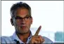  ?? BRENNAN LINSLEY — THE ASSOCIATED PRESS FILE ?? Colorado-based author Jon Krakauer gestures during an interview in Denver.