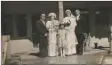  ?? COURTESY PHOTO ?? Fermin and Sabinita Arguello (Marcia Gonzales-Kimbrough’s grandparen­ts) on their wedding day Feb. 8, 1937.